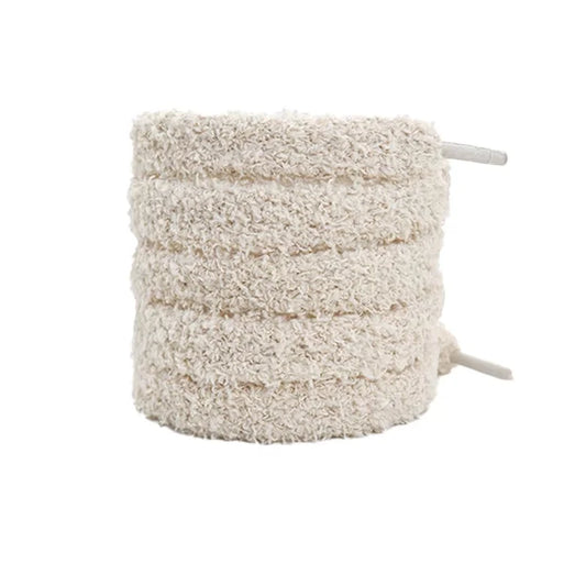 FLUFFY LACES APRICOT BEIGE